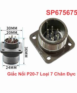 Giắc Nối P20-7 Loại 7 Chân Đực