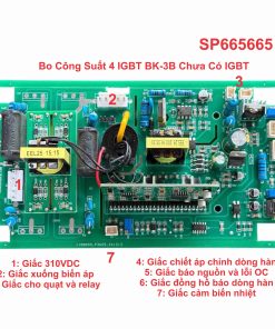 Bo Công Suất 4 IGBT BK-3B Chưa Có IGBT