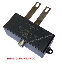 Tụ 2x30UF 400VDC