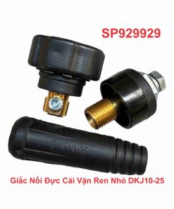 Giắc Nối Đực Cái Vặn Ren Nhỏ DKJ10-25