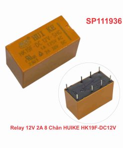 Relay 12V 2A 8 Chân HUIKE HK19F-DC12V