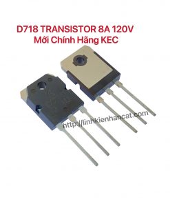 D718 Transistor 8A 120V Mới Chính Hãng KEC