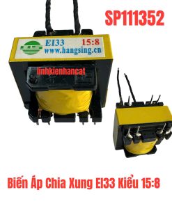 Biến Áp Chia Xung EI33 Kiểu 15:8