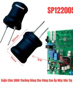 Cuộn Cảm 30UH Thường Dùng Cho Vùng Cao Áp Máy Hàn Tig