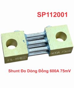Shunt Đo Dòng Đồng 600A 75mV