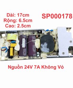 Nguồn 24V 7A Không Vỏ