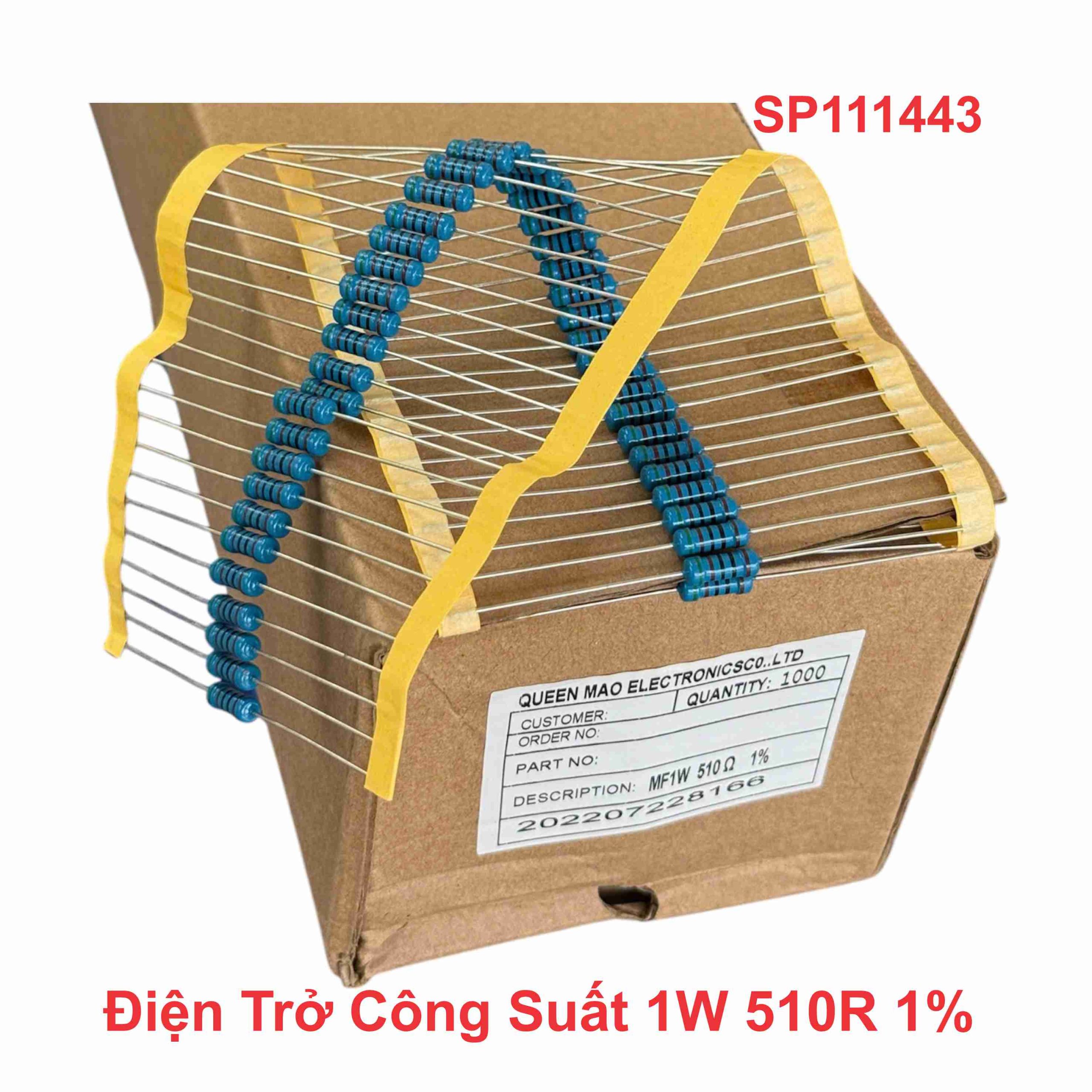Điện Trở Công Suất 1W 510R 1%