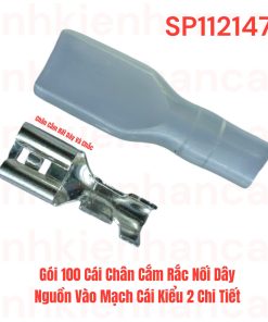 Gói 100 Cái Chân Cắm Rắc Nối Dây Nguồn Vào Mạch Cái Kiểu 2 Chi Tiết