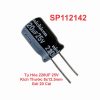 Tụ Hóa 220UF 25V Kích Thước 8x12.5mm Gói 20 Cái