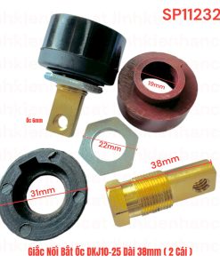 Giắc Nối Bắt Ốc DKJ10-25 Dài 38mm ( 2 Cái )