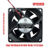 Quạt 24V Dòng 0.3A Kích Thước 7x7x2.5cm
