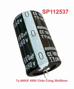 Tụ 680UF 450V Chân Cứng 30x50mm