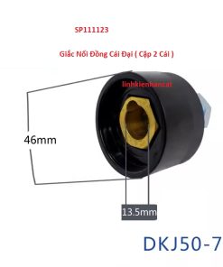 Giắc Nối Đồng Cái Đại ( Cặp 2 Cái )