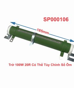 Trở 100W 20R Có Thể Tùy Chỉnh Số Ôm
