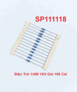 Điện Trở 1/4W 1K5 Gói 100 Cái