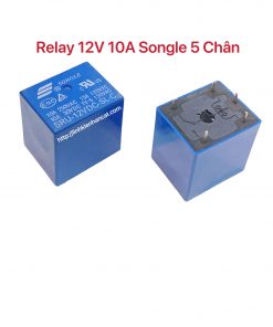 Relay 12V 10A Songle 5 Chân SRU-12VDC-SL-C