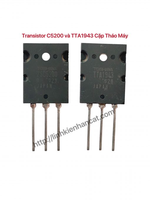 Transistor C5200 TTA1943 Cặp Tháo Máy