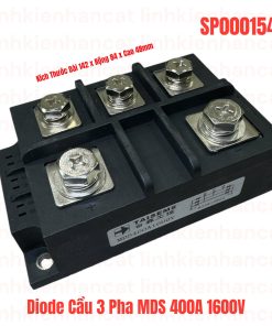 Diode Cầu 3 Pha MDS 400A 1600V