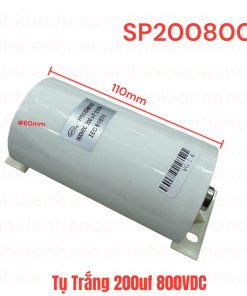 Tụ Trắng 200uf 800VDC