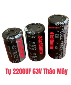 Tụ 2200UF 63V Tháo Máy