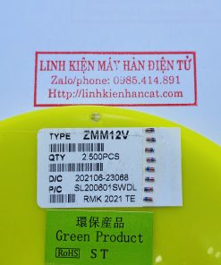 Diot Zenner 12V SMD Kiểu 1206 1/2W