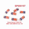 Diode Zenner 1/2W 10V SMD 1206 ZMM10V Gói 100