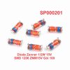 Diode Zenner 1/2W 15V SMD 1206 ZMM15V Gói 100