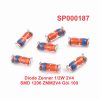 Diode Zenner 1/2W 2V4 SMD 1206 ZMM2V4 Gói 100