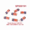 Diode Zenner 1/2W 5V1 SMD 1206 ZMM5V1 Gói 100