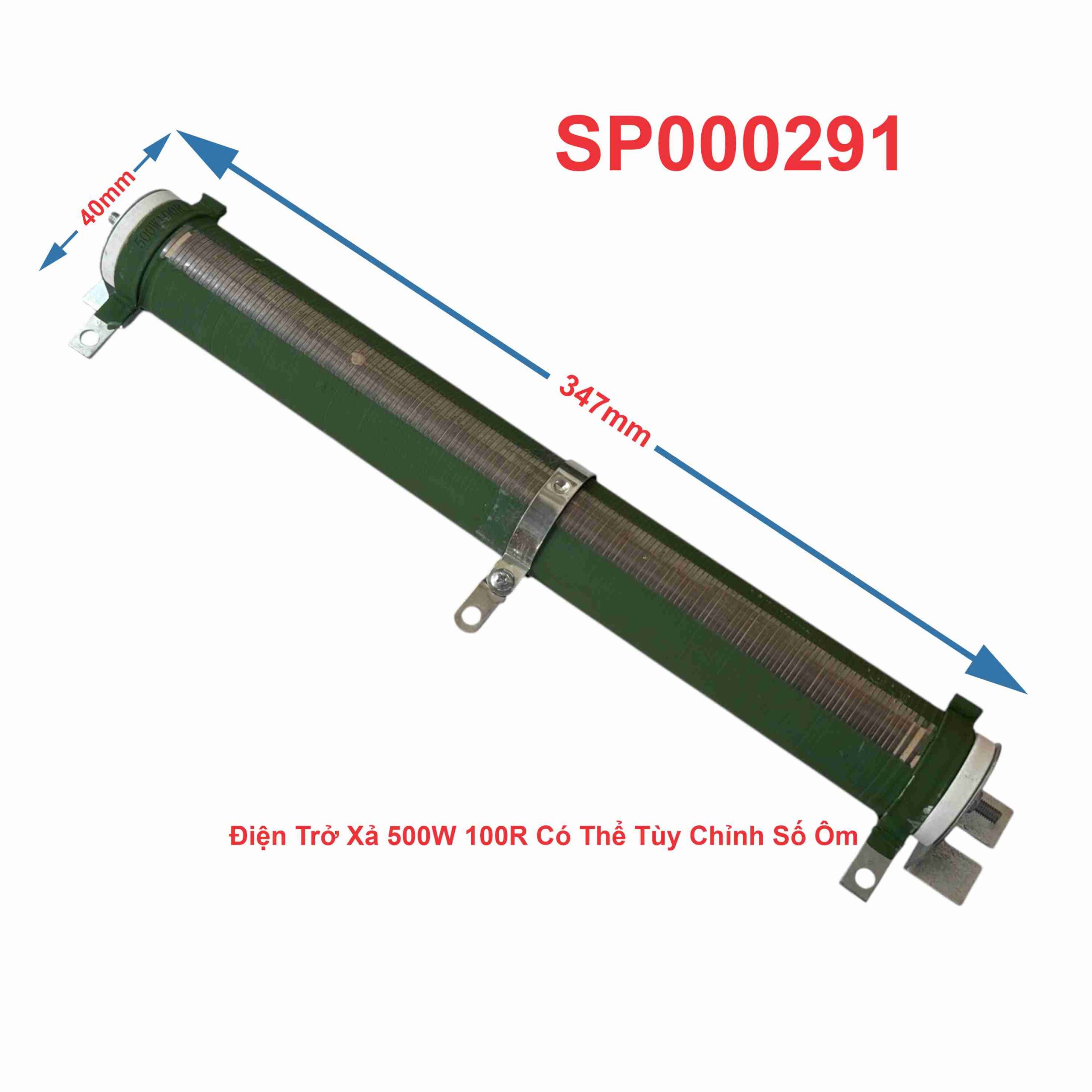 Điện Trở Xả 500W 100R Có Thể Tùy Chỉnh Số Ôm