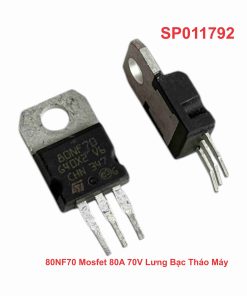 80NF70 Mosfet 80A 70V Lưng Bạc Tháo Máy