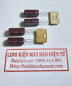 [ Gói 10 Con ] Tụ Hóa 15UF 400V Kích Thước 8x18mm