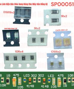Combo Linh Kiện Dán Chia Xung Dùng Cho Máy Hàn Hồng Ký