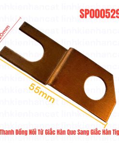 Thanh Đồng Nối Từ Giắc Hàn Que Sang Giắc Hàn Tig