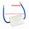 Tụ Trắng 20UF 800VDC Kiểu 2 Đầu Dây Điện
