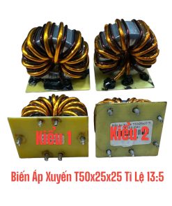 Biến Áp Xuyến T50x25x25 Tỉ Lệ 13:5 Kiểu 1