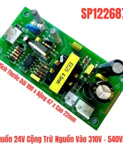 Nguồn 24V Cộng Trừ Nguồn Vào 310V – 540VDC
