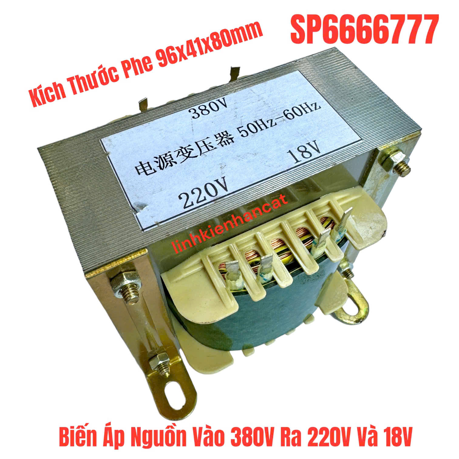 Biến Áp Nguồn Vào 380V Ra 220V Và 18V Biến Áp Nguồn Vào 380V Ra 220V Và 18V