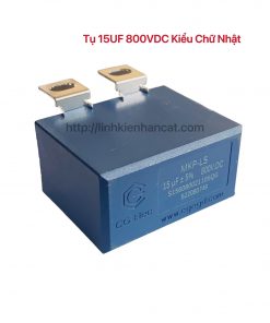 Tụ 15UF 800VDC Kiểu Chữ Nhật