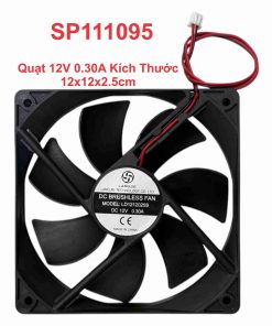 Quạt 12V 0.30A Kích Thước 12x12x2.5cm