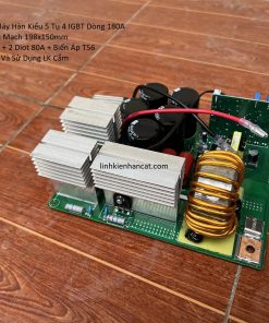 Bo Mạch Máy Hàn Kiểu 5 Tụ 4 IGBT Dòng 180A
