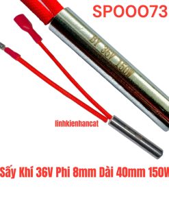 Sấy Khí 36V Phi 8mm Dài 40mm 150W