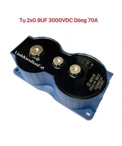 Tụ 2x0.9UF 3000V.DC Dòng 70A