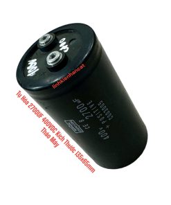 Tụ Hóa 2700UF 400VDC Kích Thước 135x65mm Tháo Máy