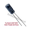 Tụ Hóa 2.2UF 50V Kích Thước 5x11mm ( Gói 20 Con )