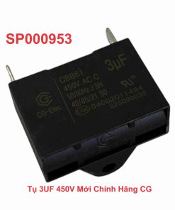 Tụ 3UF 450V Mới Chính Hãng CG