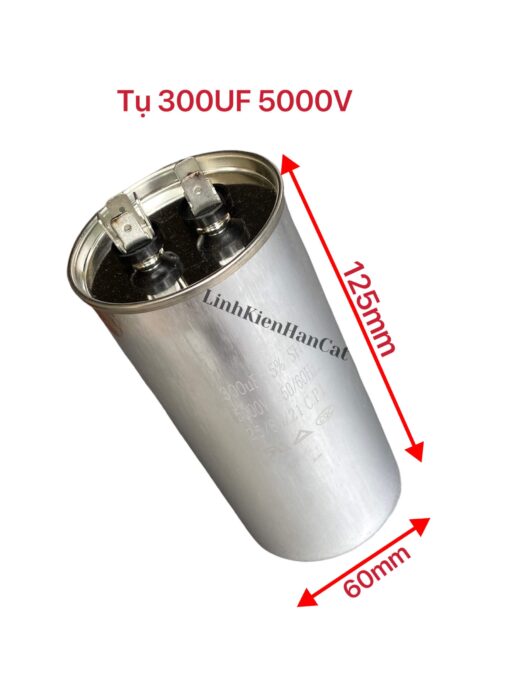 Tụ 300UF 5000V ( 60x125mm )