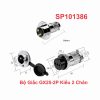 Bộ Giắc GX25-2P Kiểu 2 Chân