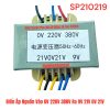 Biến Áp Nguồn Vào 0V 220V 380V Ra 9V 21V 0V 21V