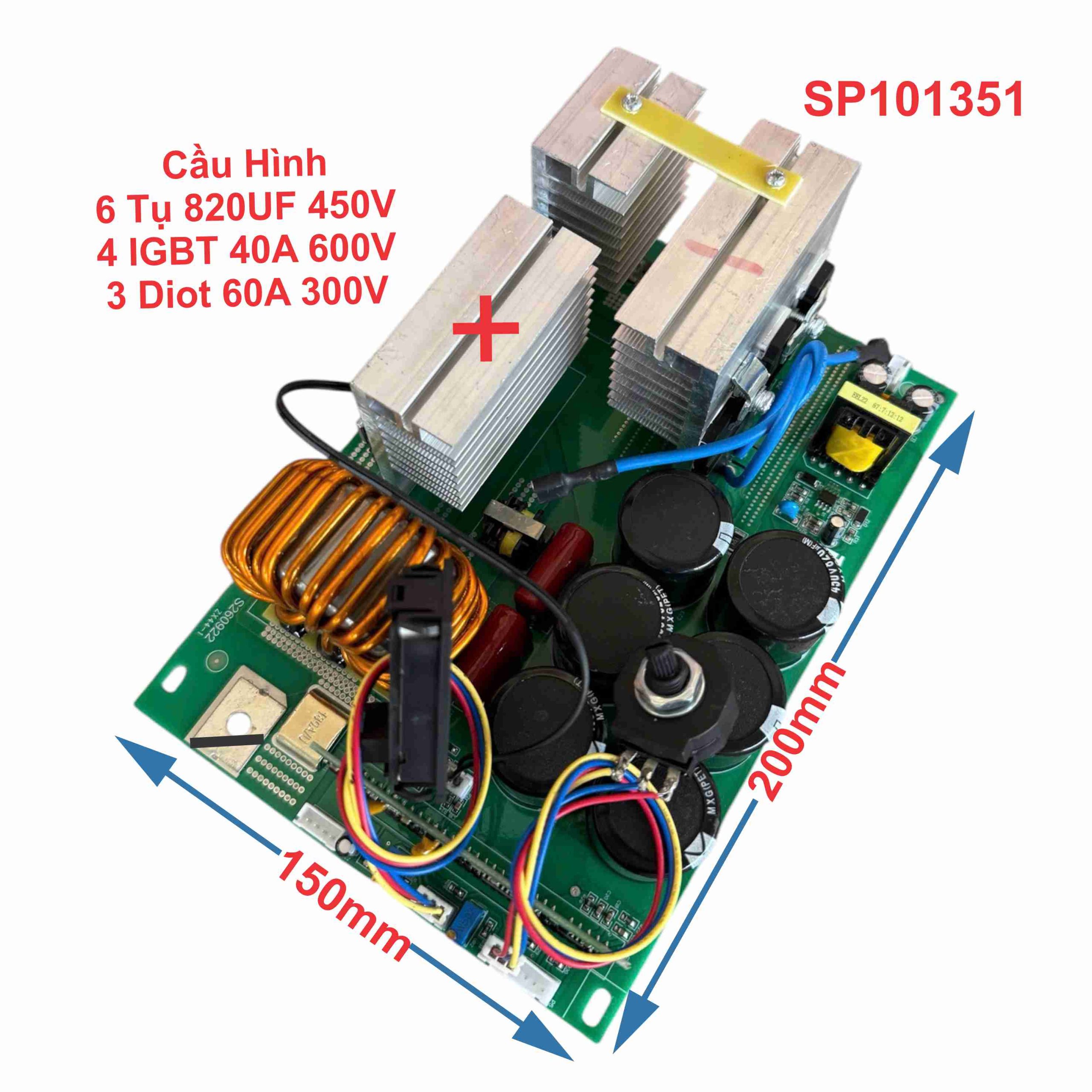 Bo Mạch 1 Bo Kiểu 6 Tụ Dòng 180A Kiểu 4 IGBT